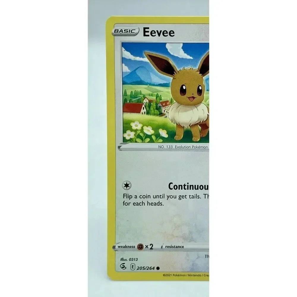 Eevee 205/264 Fusion Strike‎ Non-Holo Pokémon TCG Mint Unplayed